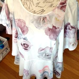 City Chic S/16 floral top